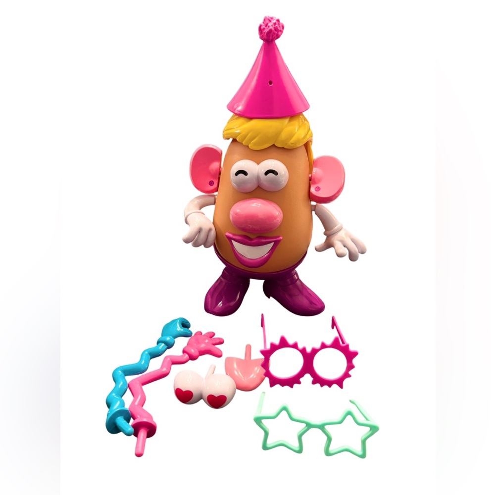 Mr. &Mrs. Potato Head Toy Story Figure Hasbro Disney Pixar Large 8” + 17pcs